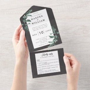 Casamento de cinza de carvão Eucalyptus