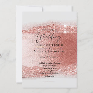 Casamento de Cinzas de LavaG Budget Rosegold Glitt