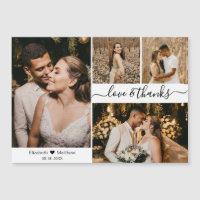 Casamento de Colagem de Fotos do Elegante Script 4