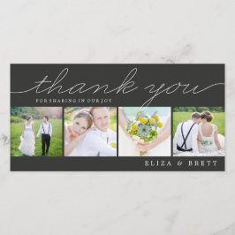 Casamento de Colagem Doce - Cartões - Carvão