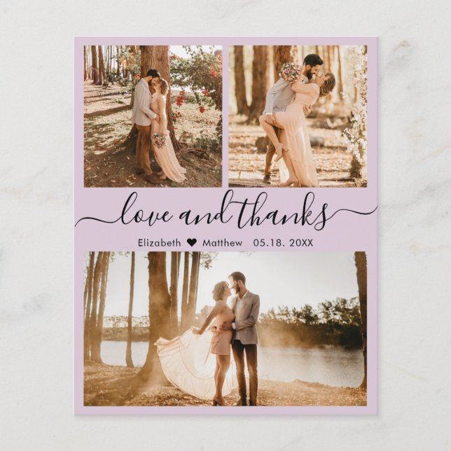 Casamento de Colagem Fotográfica Elegante 3 do Orç (Frente)