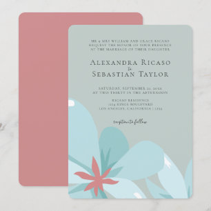 Casamento de Coleção de Ampersand Floral Elegante