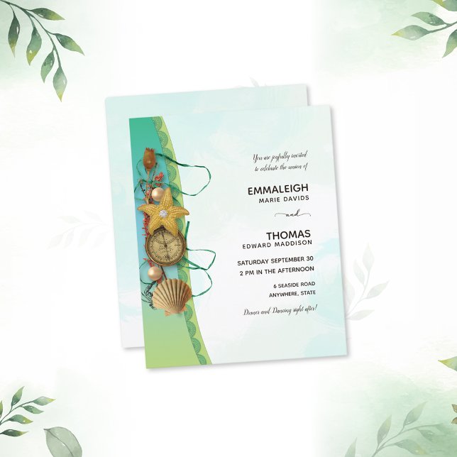 Casamento de Compass de Starfish com Prateleiras d (Criador carregado)