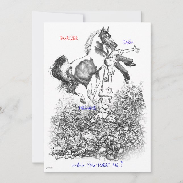 Casamento de convite JudeToo LB33 (Frente)