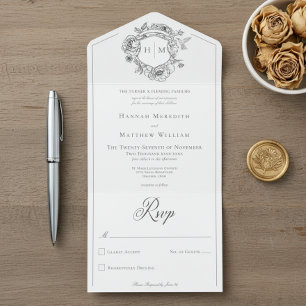 Casamento de Crest de Aves da Chinoiserie Negra El