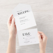 Casamento de Deco Moderno Minimalista