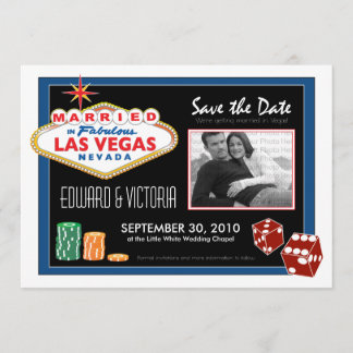 Casamento de Destino de Vegas Salve o Convite de D