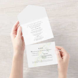 Casamento de duas Avenidas com Watercolor Amarelo