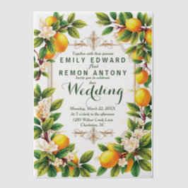 Casamento de Elegância de Verão do Mediterrâneo