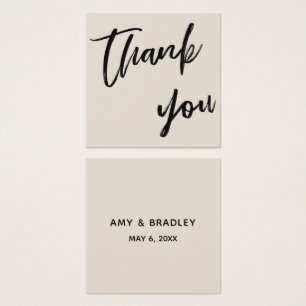 Casamento De Escrita Manual Casual Obrigado A Favo