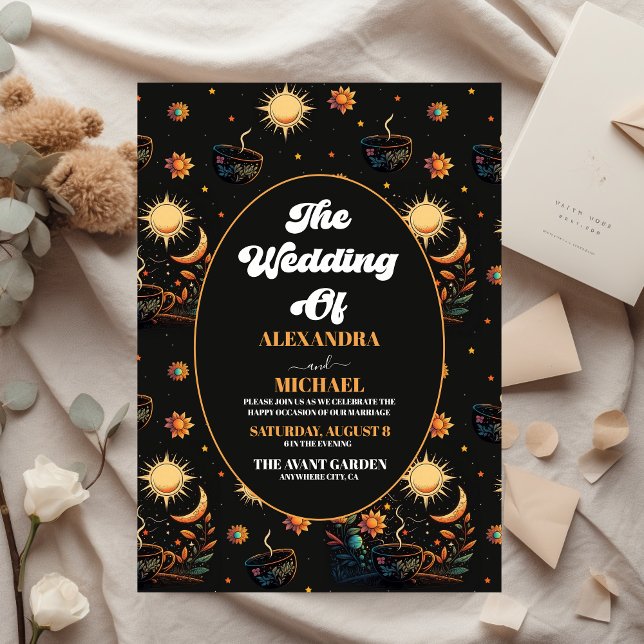 Casamento de Estrelas Celestiais Douradas Místicas (Criador carregado)