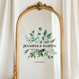 Casamento de eucalipto específico do cliente