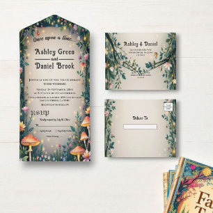 Casamento de Fairytales Florais da Floresta Encant