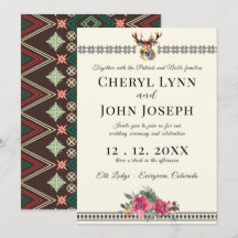 Casamento de Férias no Convite de Lodge