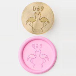 Casamento de Flamingo Rosa Tropical