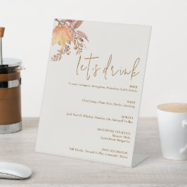 Casamento de Flor Boho de Outono Rústico Moderno