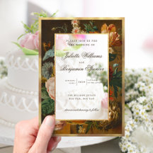 Casamento de Flor de Arte Fina Elegante