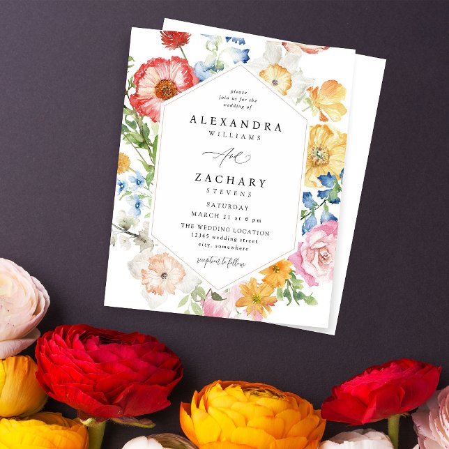 Casamento de Florais Multicolores Primavera de Orç (Criador carregado)