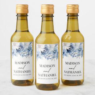 Casamento de Flores Florais Dusty Blue