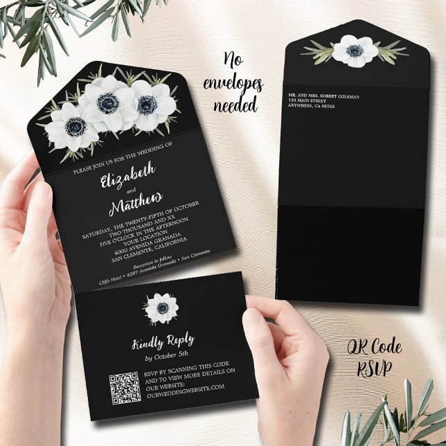 Casamento de Flores Negras e Brancas (Criador carregado)