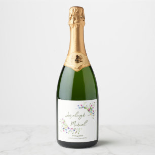 Casamento de flores silvestres simples do Chic boh