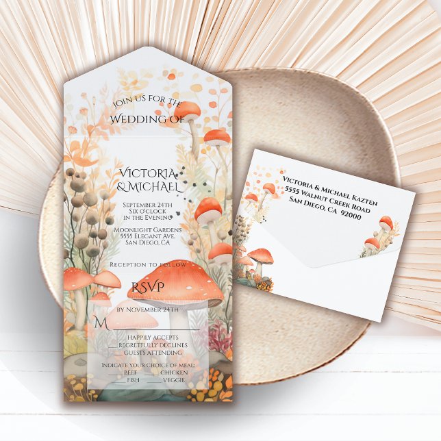 Casamento de Floresta Encantada com Toadstool de M (Criador carregado)