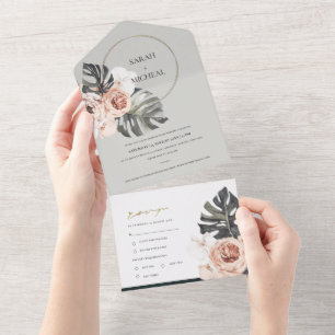 CASAMENTO DE FOLHA FLORAL DA CINZA NEGRA MONSTRERA