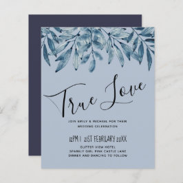 Casamento de Folhagem AZUL com DEUS