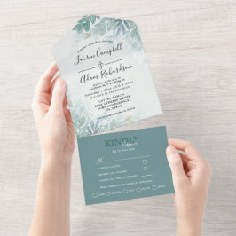 Casamento de Folhagem Verde de Greenery Sage