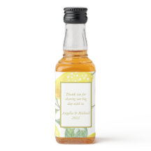 Casamento de folhas verdes de limões amarelos mode