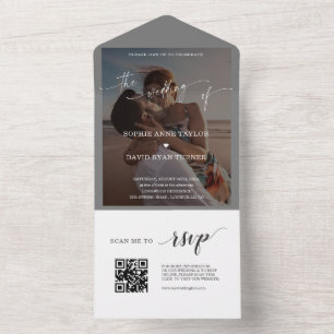 Casamento de Foto com Geração de Fluxo de Código Q