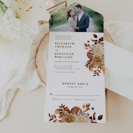 Casamento de Foto de Outono