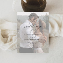 Casamento de Foto do Script Elegante de Orçamento 