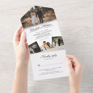 Casamento de Fotografia com Caligrafia Clássica El