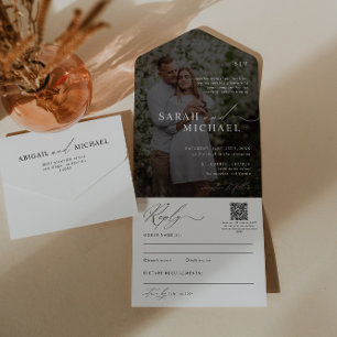 Casamento de Fotografia do Código QR de Script Lim