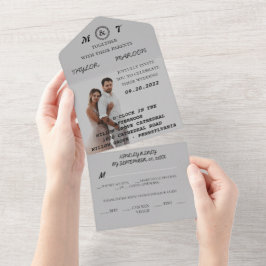 Casamento de Fotografia do Monograma da Caligrafia