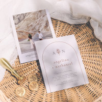 Casamento de Fotografias com Arca Floral Minimalis