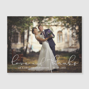 Casamento de Fotografias do Moderno Script LOVE E