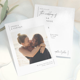 Casamento de Fotografias Românticas Modernas e Min