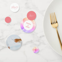 Casamento de Fotografias Românticas Vermelhos Rosa