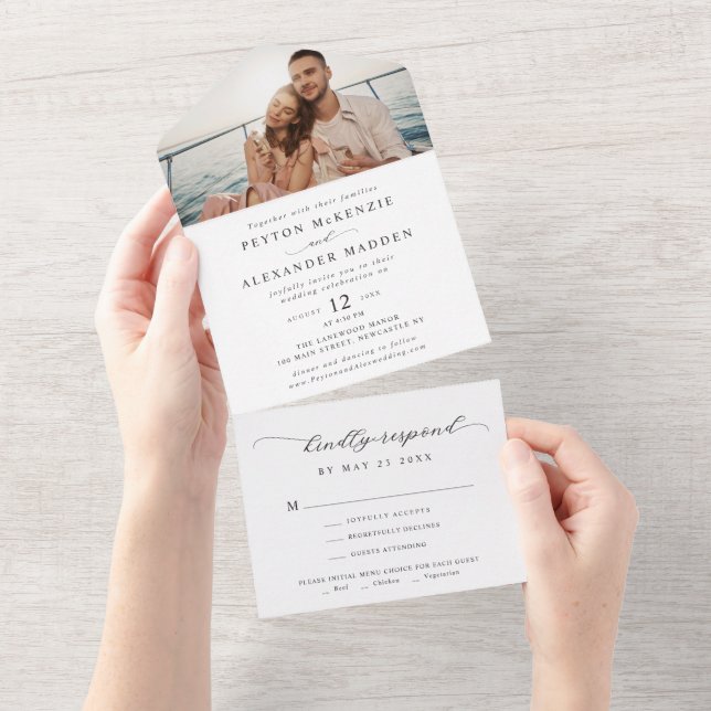 Casamento de Fotos Minimalista Simples com Script  (Tearaway)