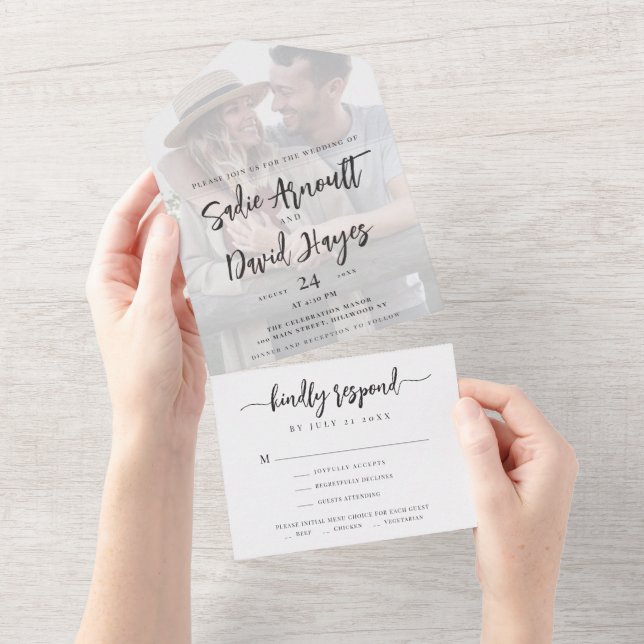 Casamento de Fotos Simples e Mínimo de Script Eleg (Tearaway)