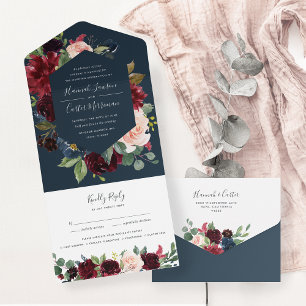 Casamento de Frame Floral Radiante Bloom