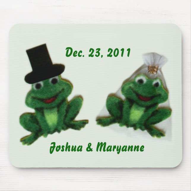 Casamento de Froggy - Mousepad (Frente)