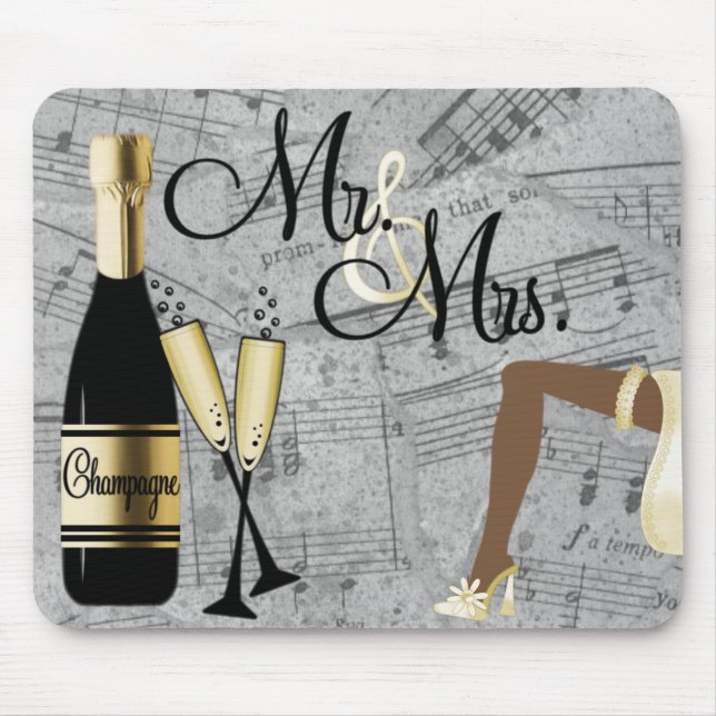 Casamento de Gift Mousepad (Frente)