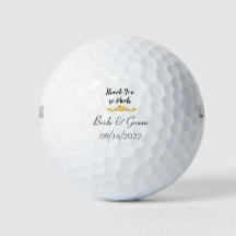 Casamento de Golf Obrigado por vir