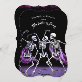 Casamento de Halloween com Skeletons Dançantes da