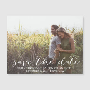 Casamento de Imã salve a data de Fotografias Horiz