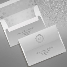Casamento de Inverno Prateado