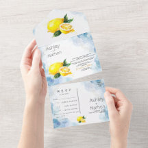 Casamento de limão amarelo e amarelo verde